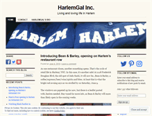 Tablet Screenshot of harlemgal-inc.com